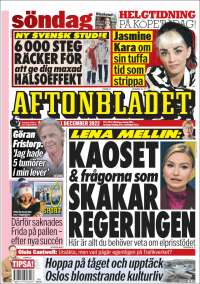 Portada de Aftonbladet (Sweden)