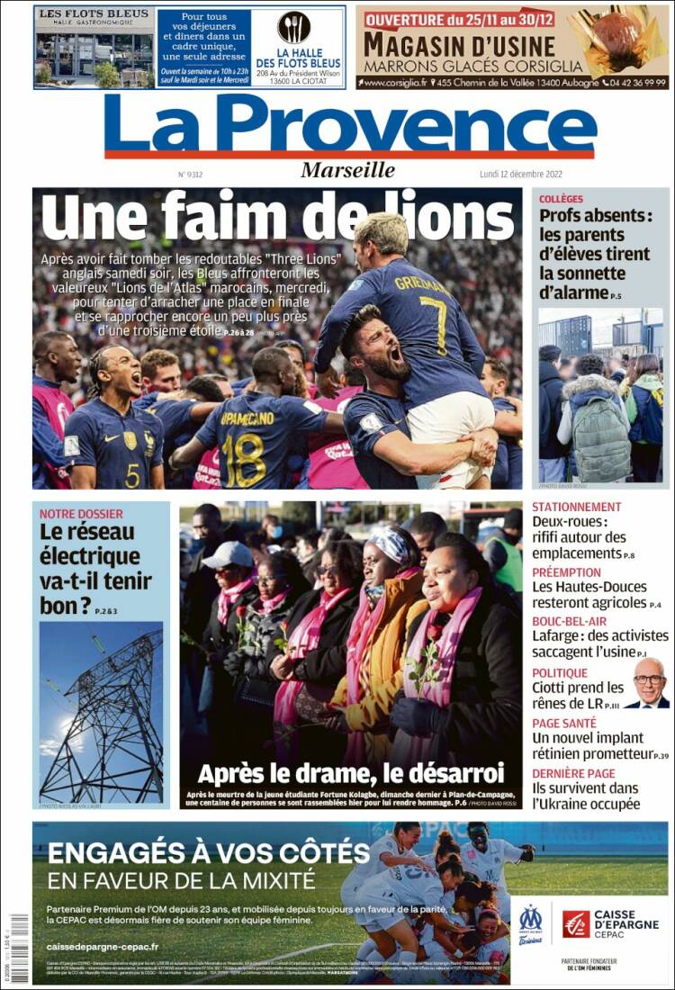 Portada de La Provence (France)