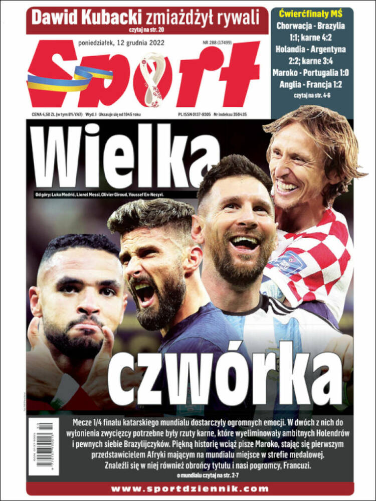 Portada de Katowicki Sport (Polonia)