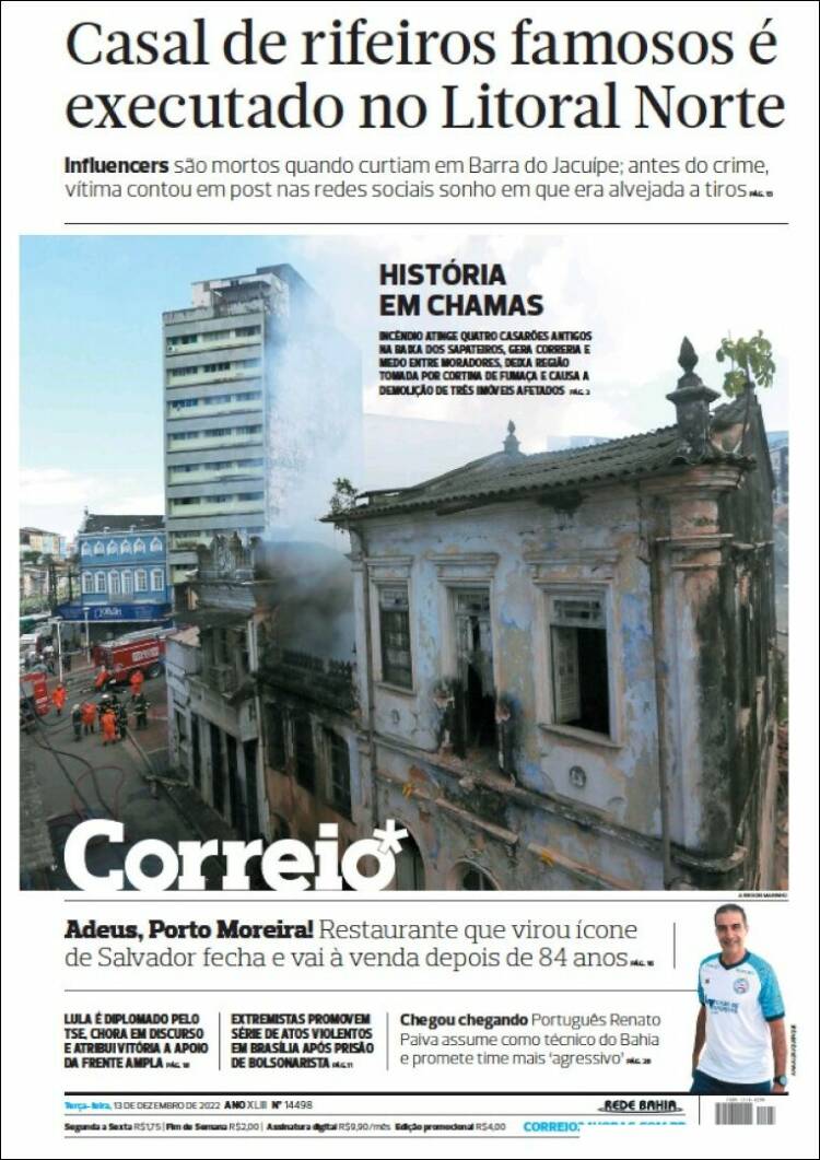 Portada de Correio* (Brasil)