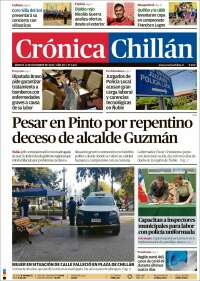 Portada de Crónica Chillán (Chili)