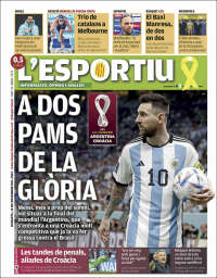 Portada de L'Esportiu (Espagne)