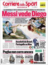 Portada de Corriere dello Sport (Italie)