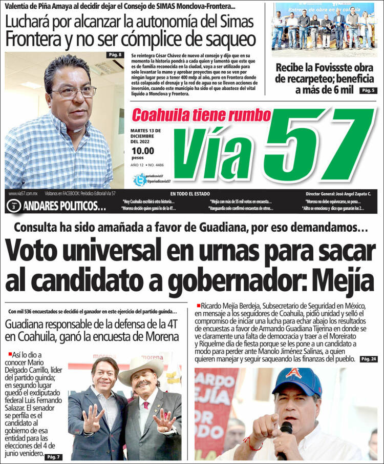 Portada de Via57 (M&eacute;xico)