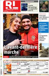 Portada de Le Republicain Lorrain (Francia)