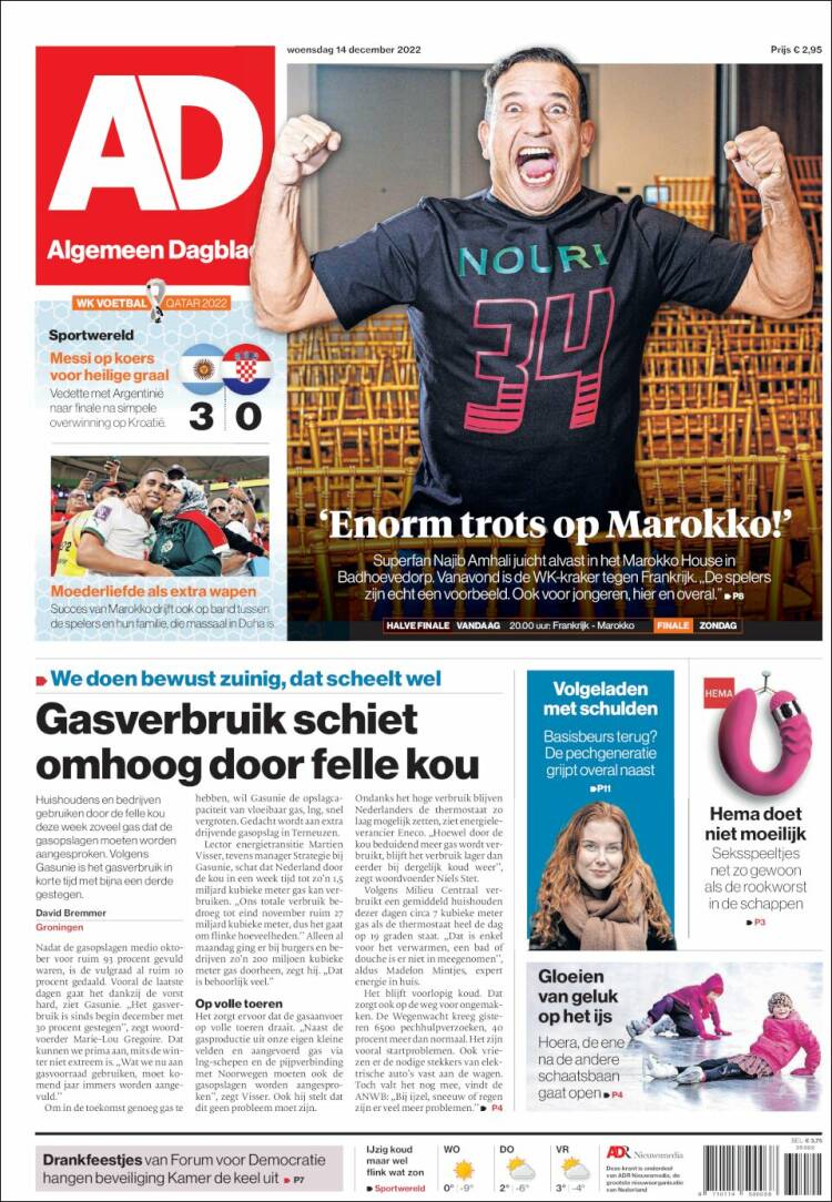 Portada de AD (Pa&iacute;ses Bajos)