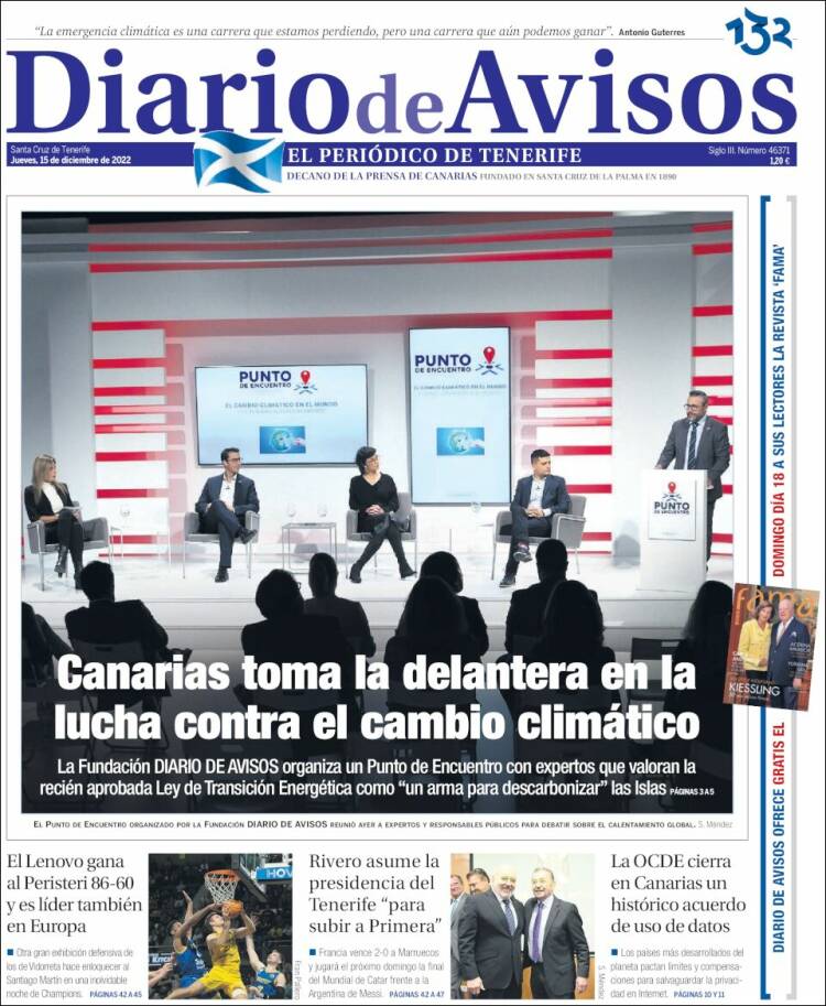 Portada de Diarios de Avisos (Espa&ntilde;a)