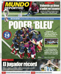 Portada de Mundo Deportivo Bizkaia (Espa&ntilde;a)