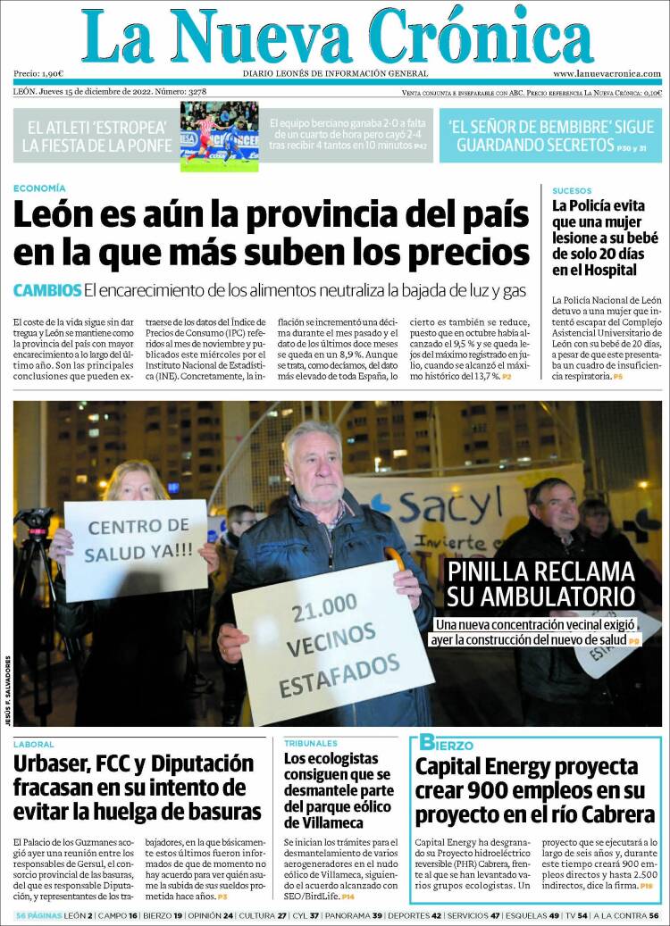 Portada de La Nueva Crónica (Espa&ntilde;a)