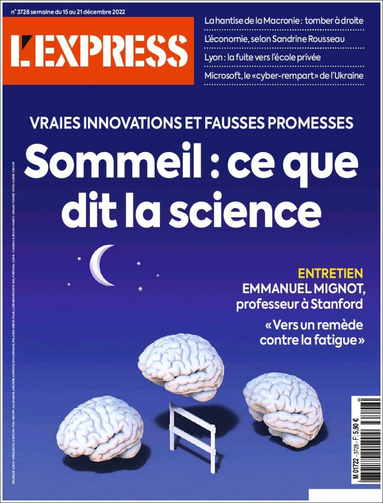 Portada de L'Express (France)