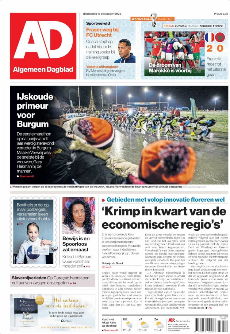 Portada de AD (Pa&iacute;ses Bajos)
