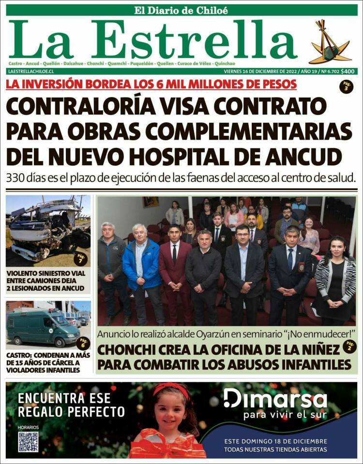 Portada de Estrella de Chiloé (Chile)