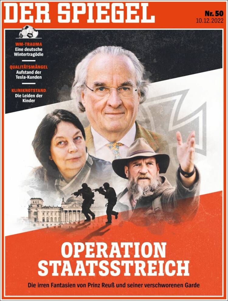 Portada de Der Spiegel (Alemania)