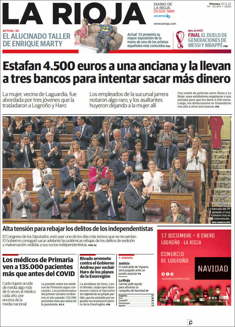 Portada de La Rioja (Espa&ntilde;a)