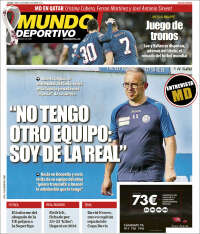 Portada de Mundo Deportivo Gipuzkoa (Espagne)