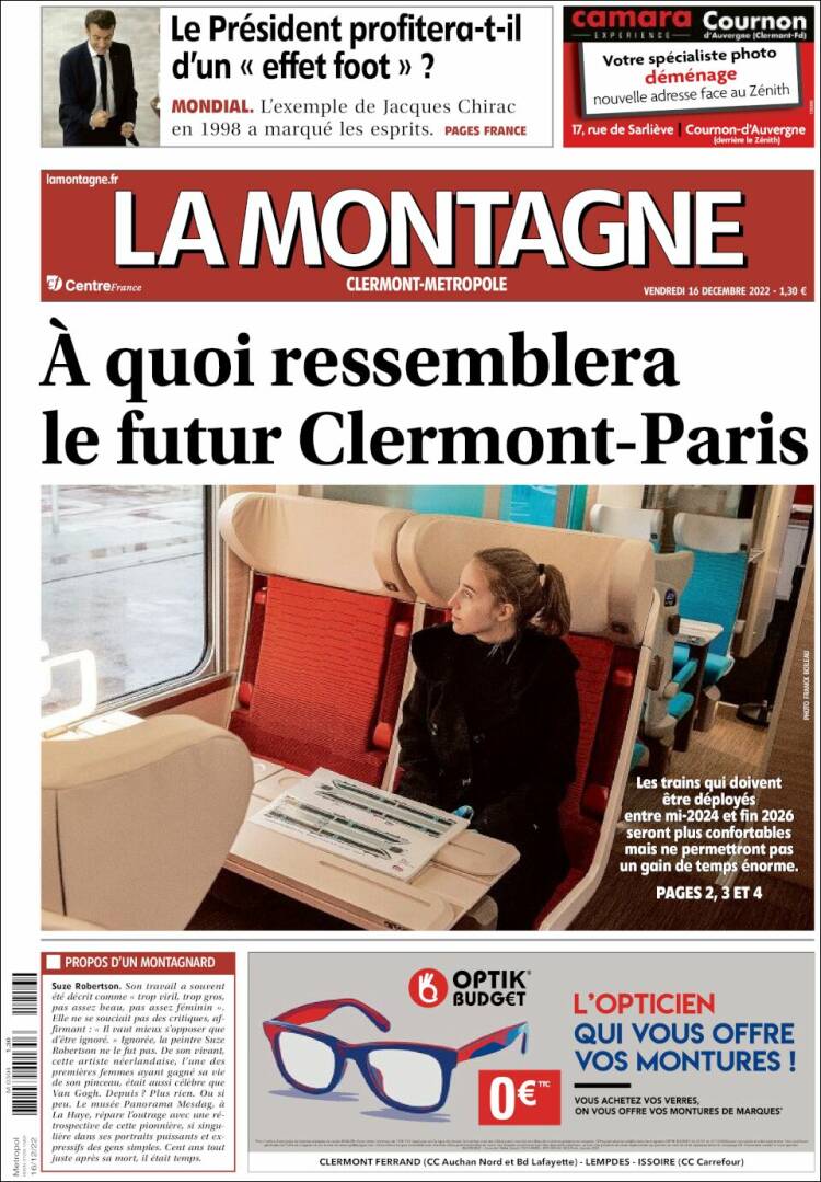 Portada de La Montagne (France)