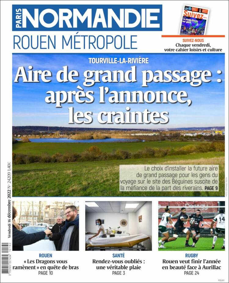 Portada de Paris Normandie (France)