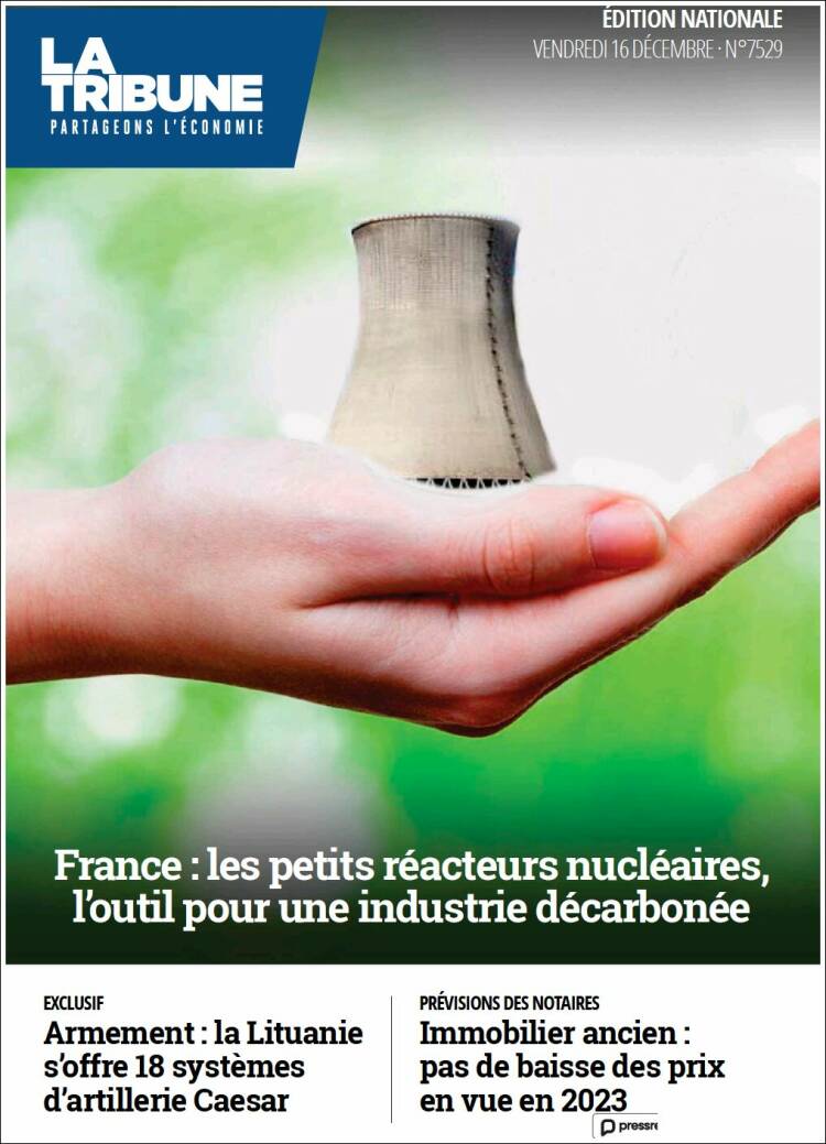 Portada de La Tribune (France)