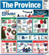 Portada de The Province (Canadá)