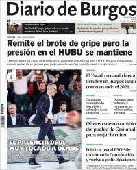 Portada de Diario de Burgos (España)