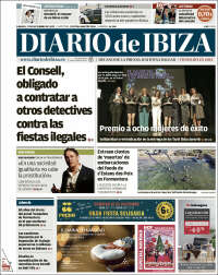 Portada de Diario de Ibiza (España)