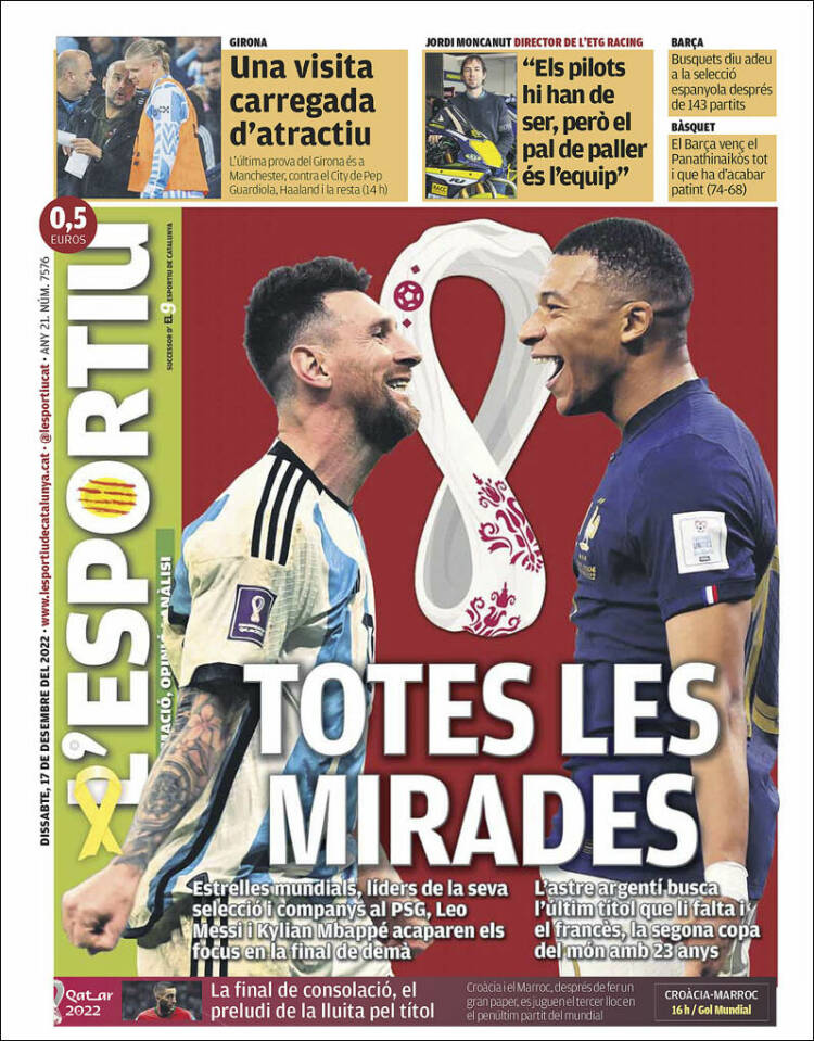 Portada de L'Esportiu : Girona (España)