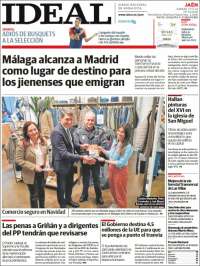 Portada de El Ideal de Jaén (España)