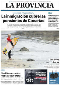 Portada de La Provincia (España)