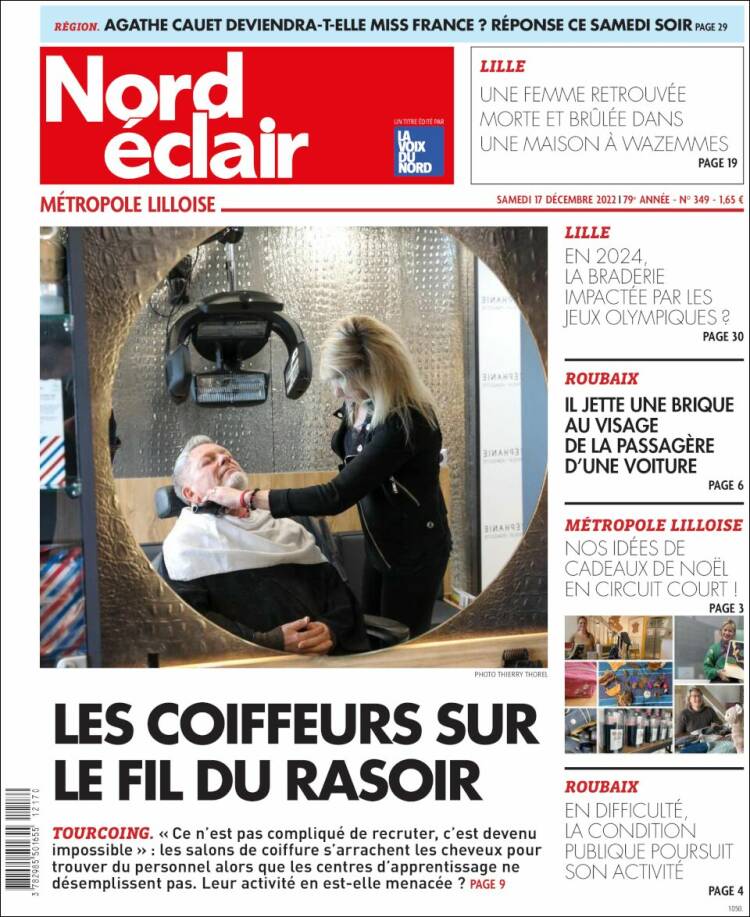 Portada de Nord Éclair (Francia)