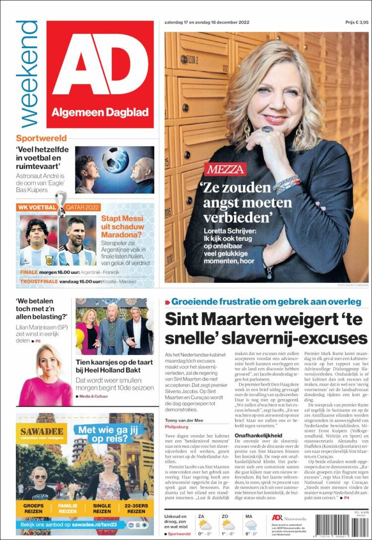 Portada de AD (Pa&iacute;ses Bajos)