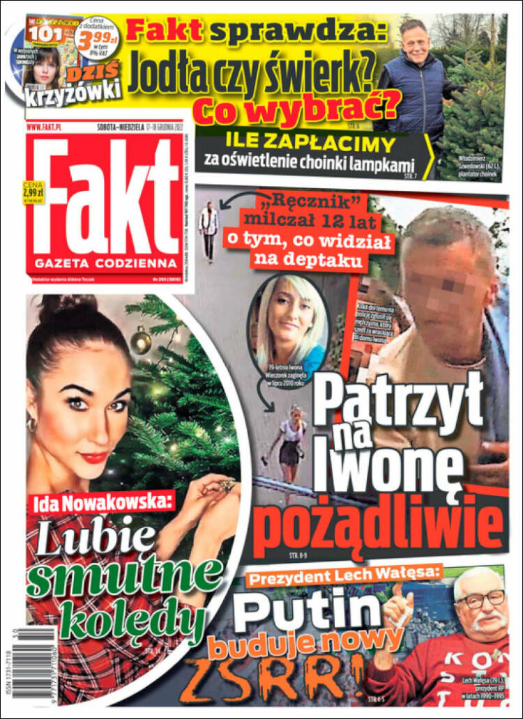 Portada de Fakt (Polonia)