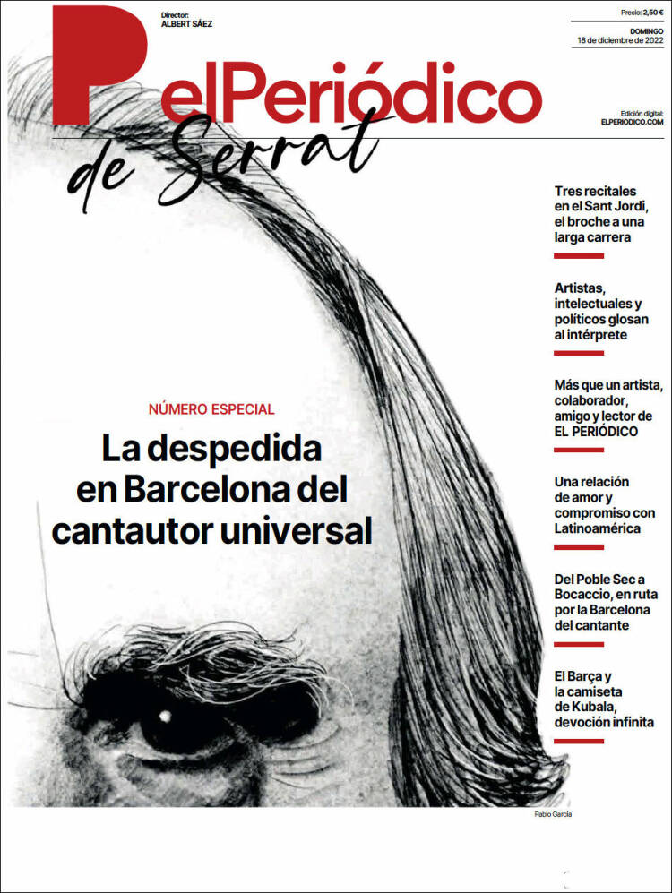 Portada de El Periódico (España)