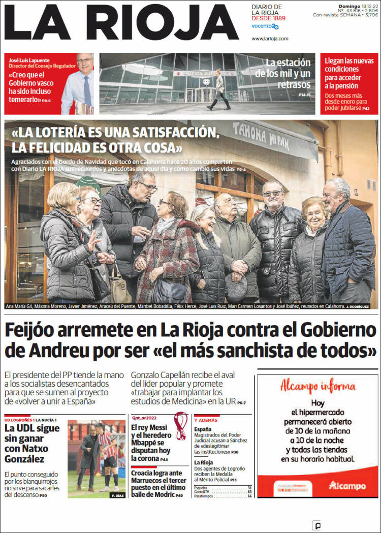 Portada de La Rioja (España)