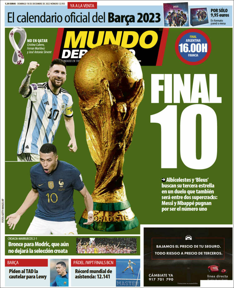 Portada de Mundo Atlético (España)