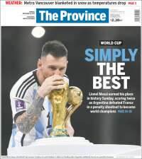 Portada de The Province (Canada)