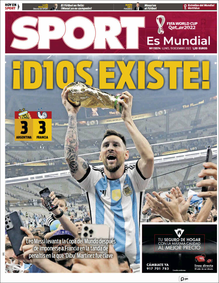 Portada de Sport (España)