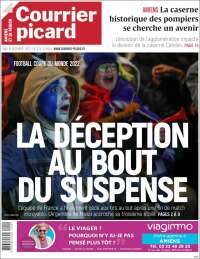 Portada de Courrier Picard (Francia)