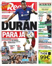 Portada de Record (Portugal)