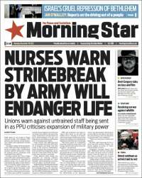 Portada de Morning Star (Reino Unido)