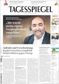 Portada de Der Tagesspiegel (Alemania)