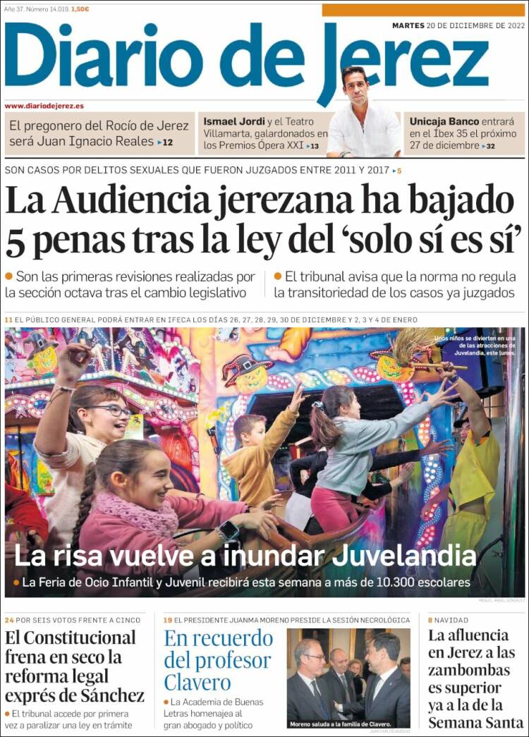 Portada de Diario de Jerez (Espa&ntilde;a)