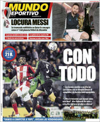 Portada de Mundo Deportivo Bizkaia (Espa&ntilde;a)