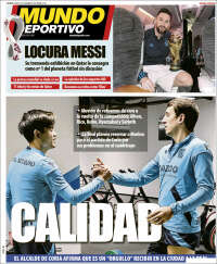 Portada de Mundo Deportivo Gipuzkoa (Espa&ntilde;a)