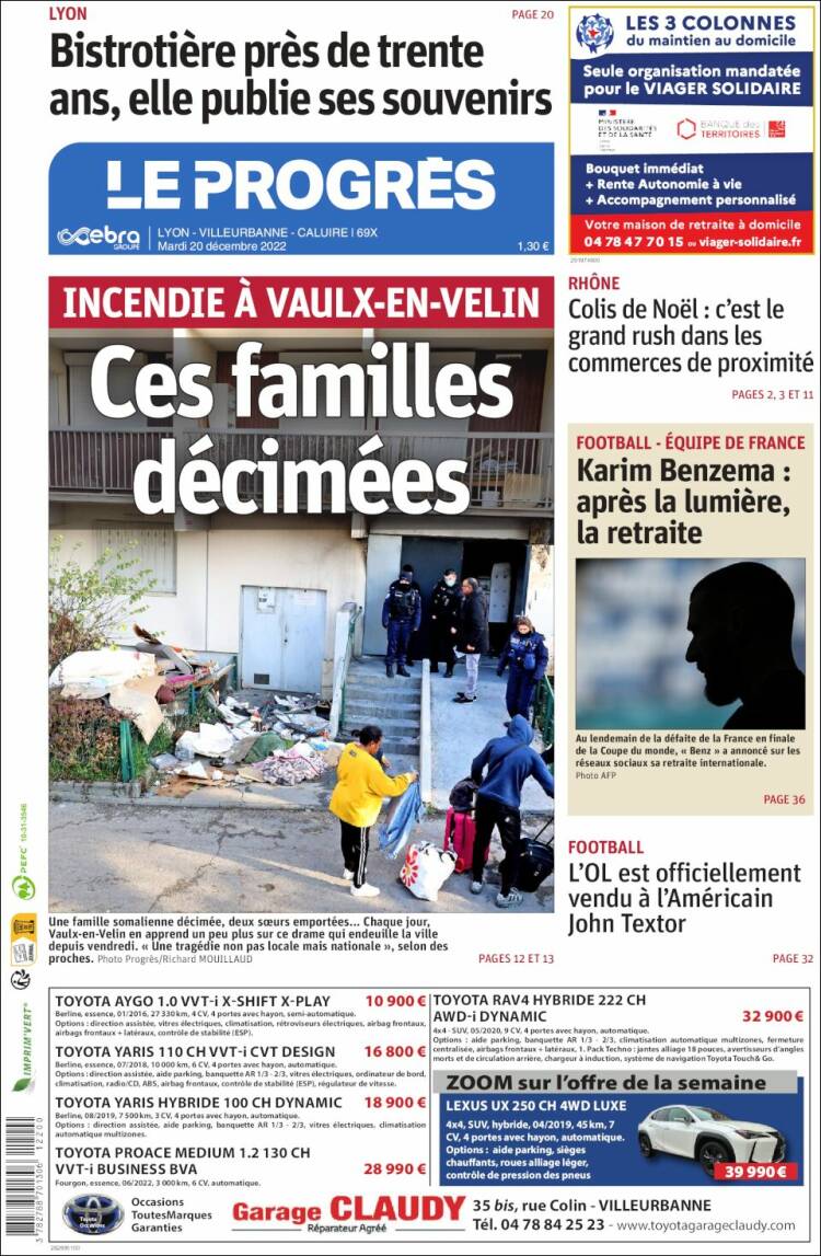 Portada de Progres de Fecamp (France)