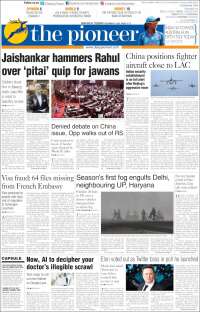 Portada de The Pioneer (India)