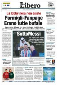 Portada de Libero (Italia)