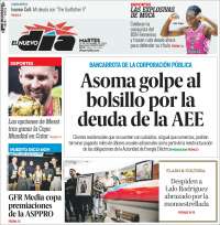 Portada de El Nuevo Día (Puerto Rico)