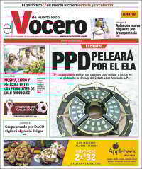 Portada de Vocero (Puerto Rico)