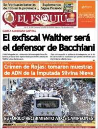 Portada de El Esquiu (Argentina)