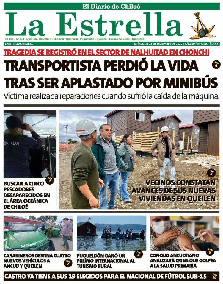 Portada de Estrella de Chiloé (Chile)